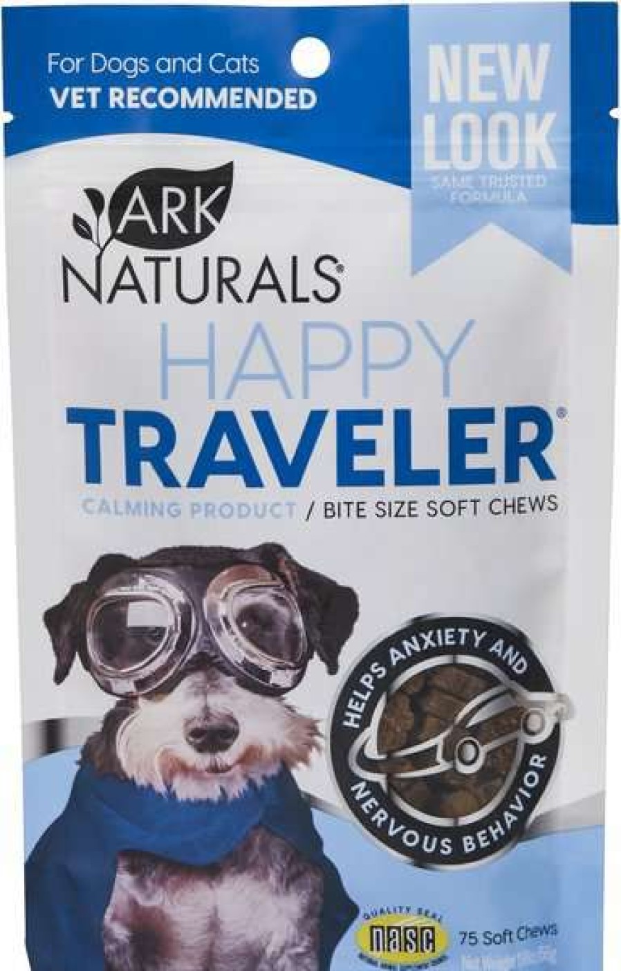 Cat * | Ark Naturals Happy Traveler Soft Chew Calming Supplement For Dogs & Cats, 75 Count Outlet