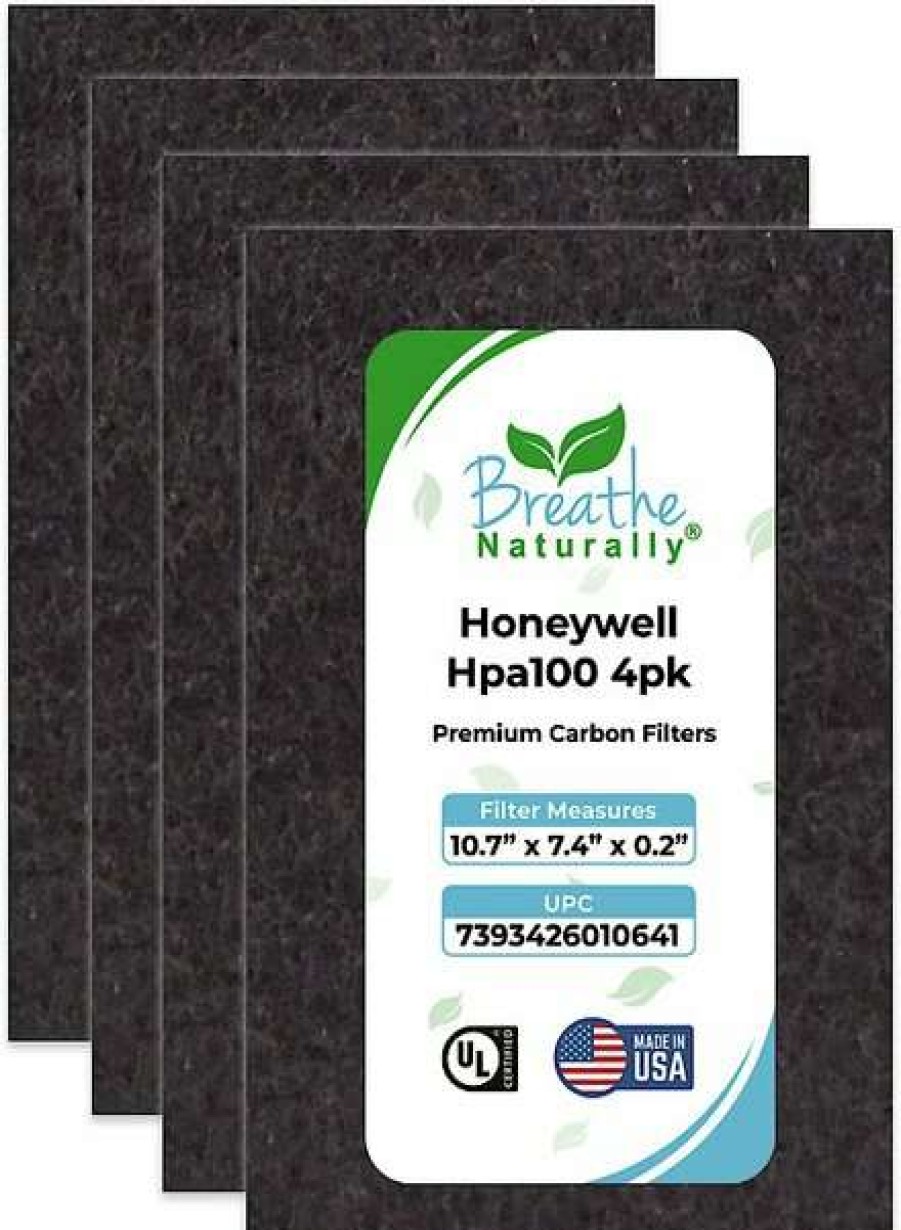 Cleaning & Potty * | Breathe Naturally Replacement Carbon Prefilters For Honeywell Hpa100 Series Air Purifiers Shop