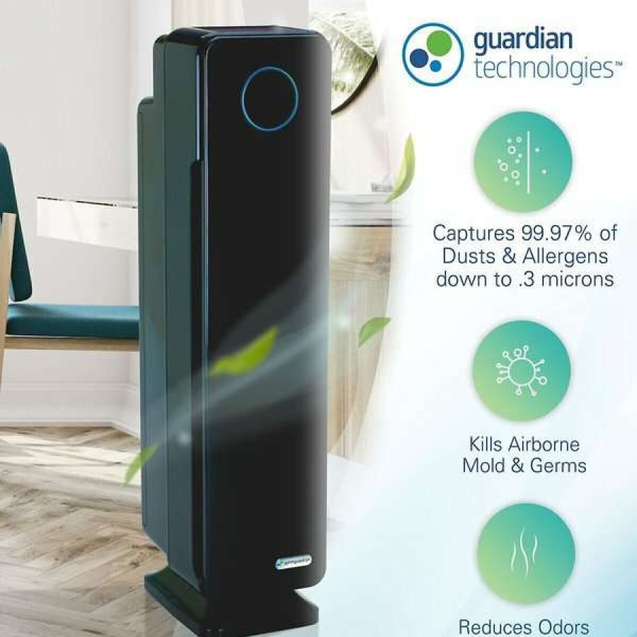 Cleaning & Potty * | Germ Guardian Ac5350Bca Elite Air Purifier & Hepa Filter Hot Sale