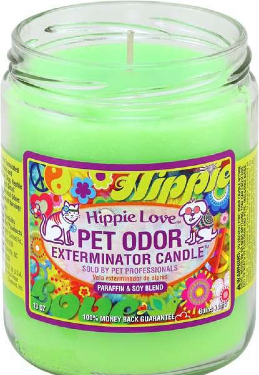 Home Goods * | Pet Odor Exterminator Hippie Love Deodorizing Candle, 13-Oz Jar Hot Sale