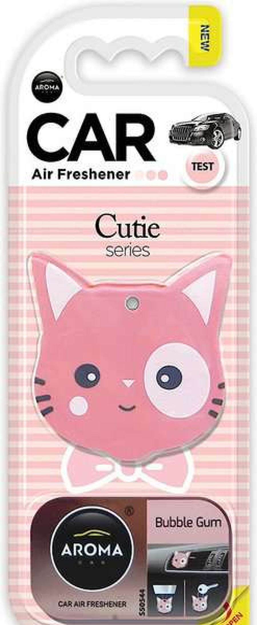 Cleaning & Potty * | Aroma Car Cutie Series Bubble Gum Car Air Freshener Store