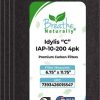 Cleaning & Potty * | Breathe Naturally Replacement Carbon Prefilters For Idylis "C" Iap-10-200 Series Air Purifiers, 4 Count Store