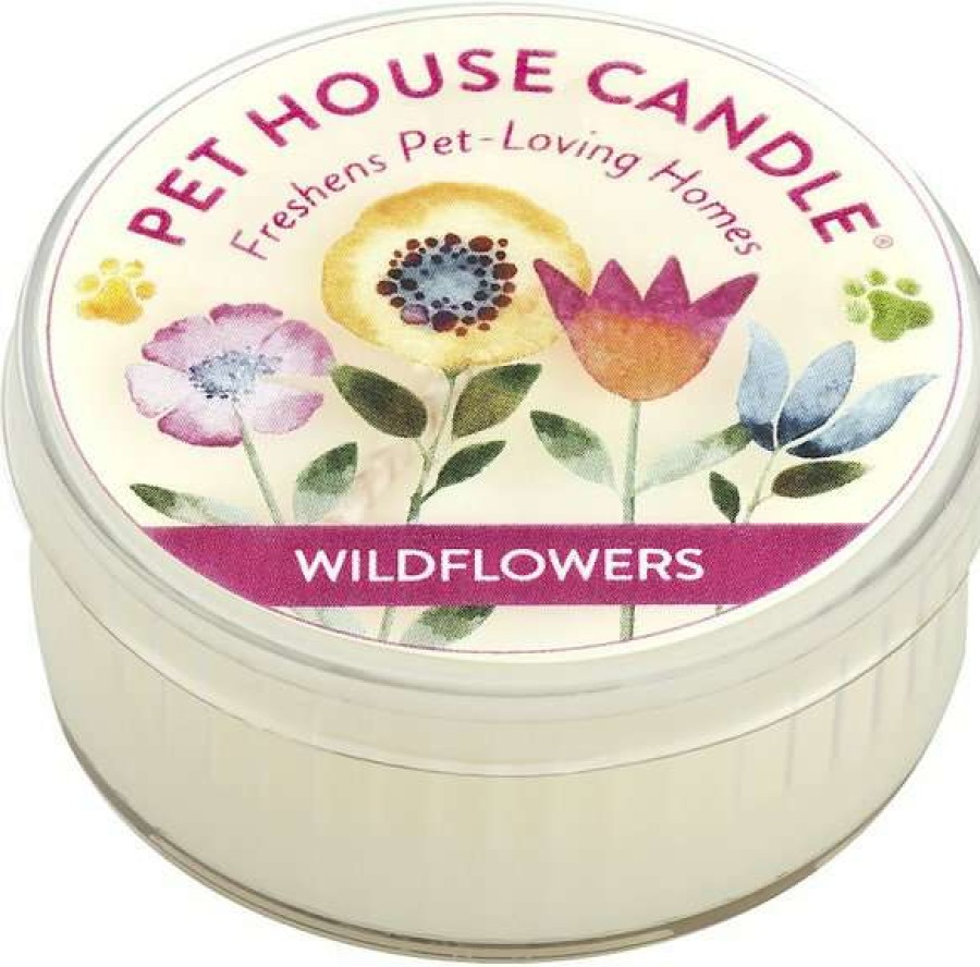 Home Goods * | Pet House Wildflowers Natural Soy Candle, 1.5-Oz Jar Shop