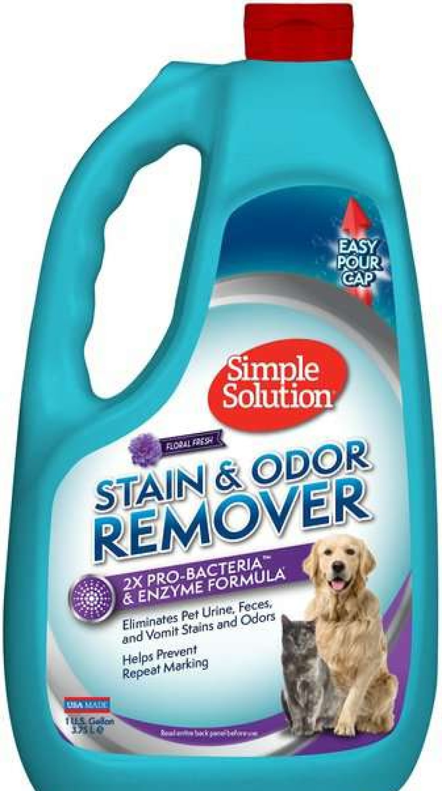 Cleaning & Potty * | Simple Solution Pet Stain & Odor Remover With Pro-Bacteria & Enzyme Formula Hot Sale