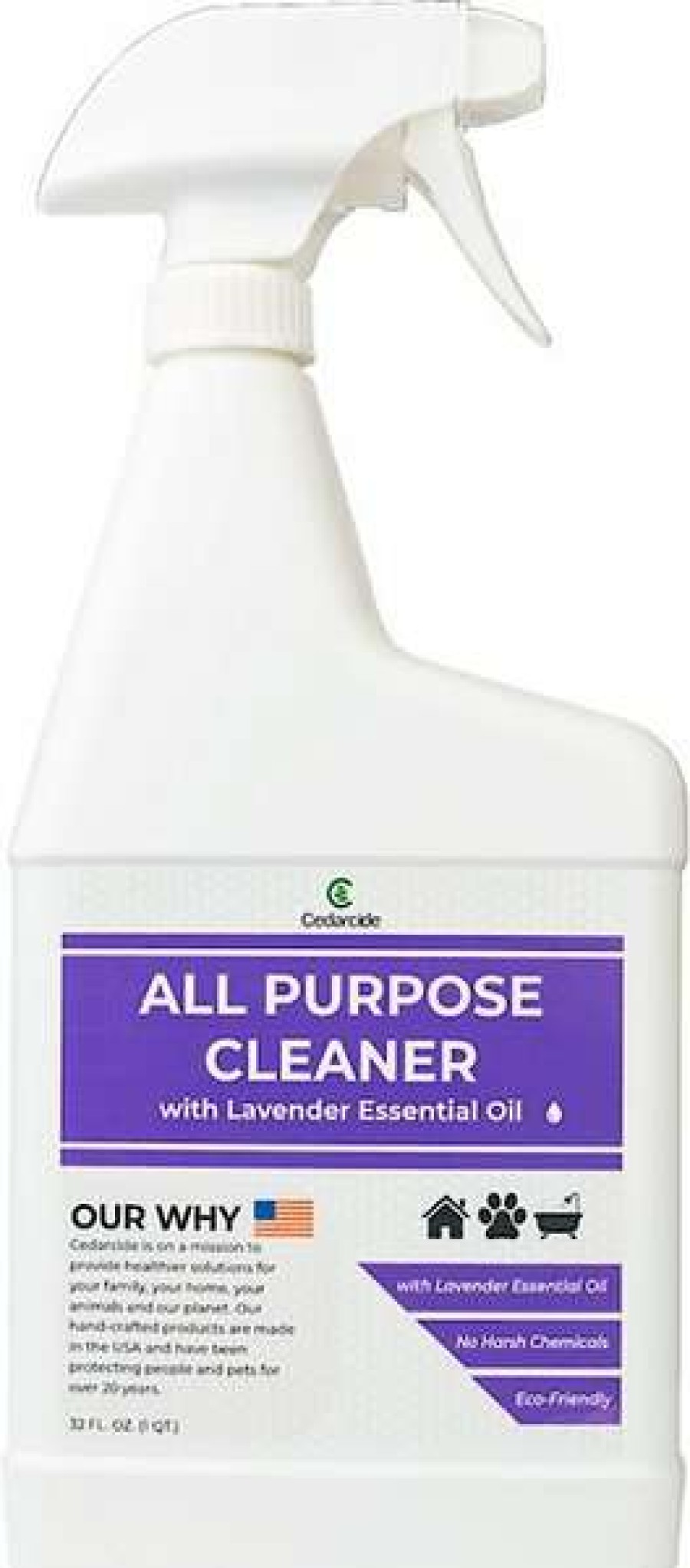 Cleaning & Potty * | Cedarcide Lavender Essential Oil All-Purpose Cleaner Store