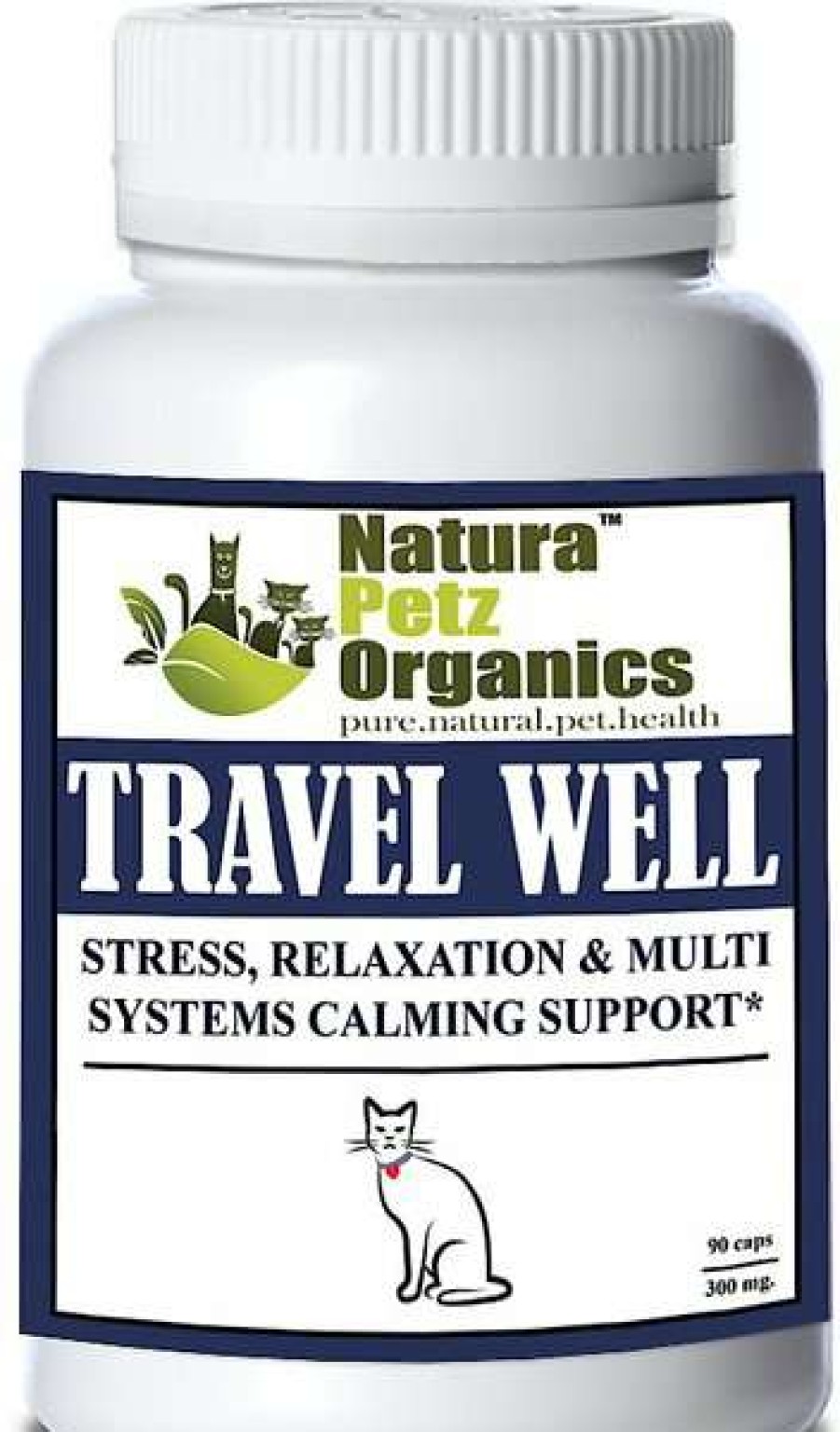 Cat * | Natura Petz Organics Travel Well Cat Supplement, 90 Count Outlet