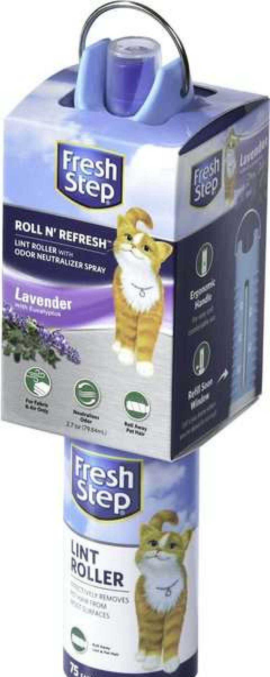 Cat * | Fresh Step Refresh & Roll Lint Roller, 75 Count Store