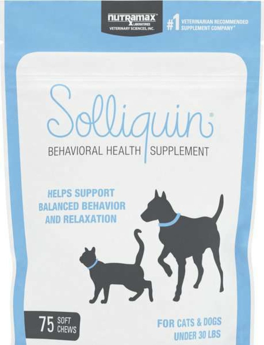 Cat * | Nutramax Solliquin Soft Chews Calming Supplement For Cats & Dogs, 75 Count Sale