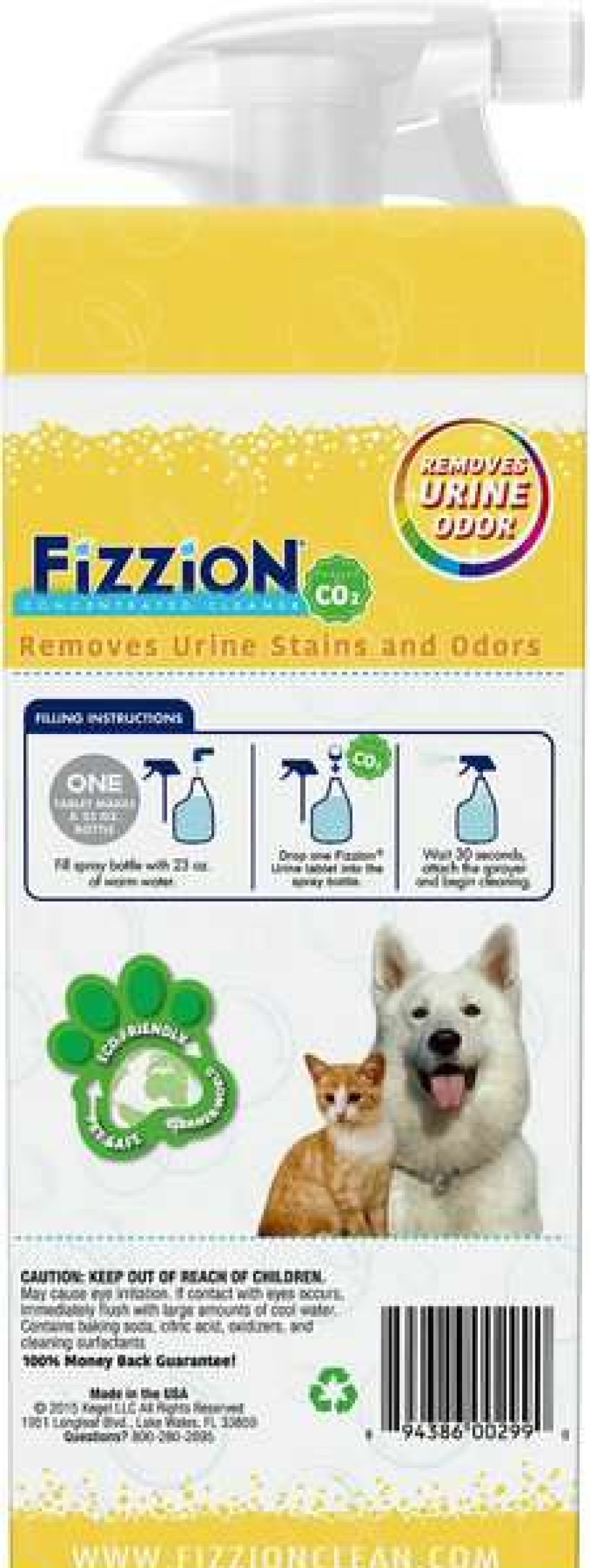 Cleaning & Potty * | Fizzion Urine Stain & Pet Odor Destroyer, 23-Oz Bottle Sale