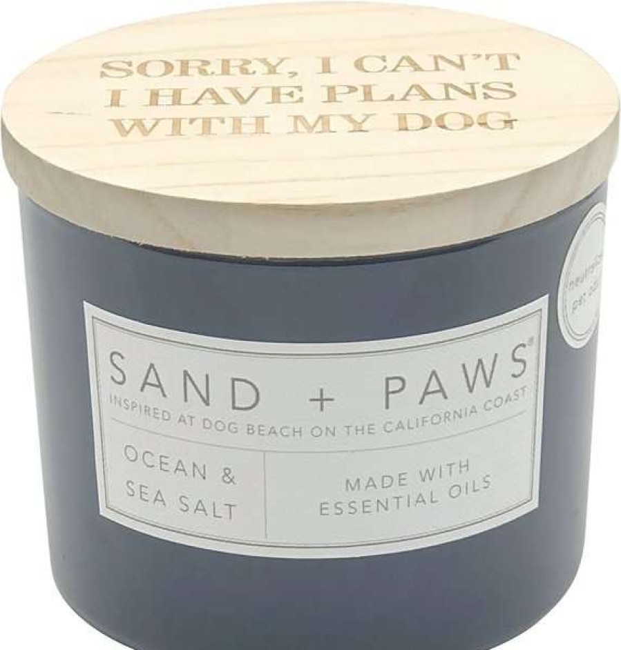 Home Goods * | Sand + Paws Sorry I Can'T Ocean Sea Salt Scented Candle, 12-Oz Jar Outlet