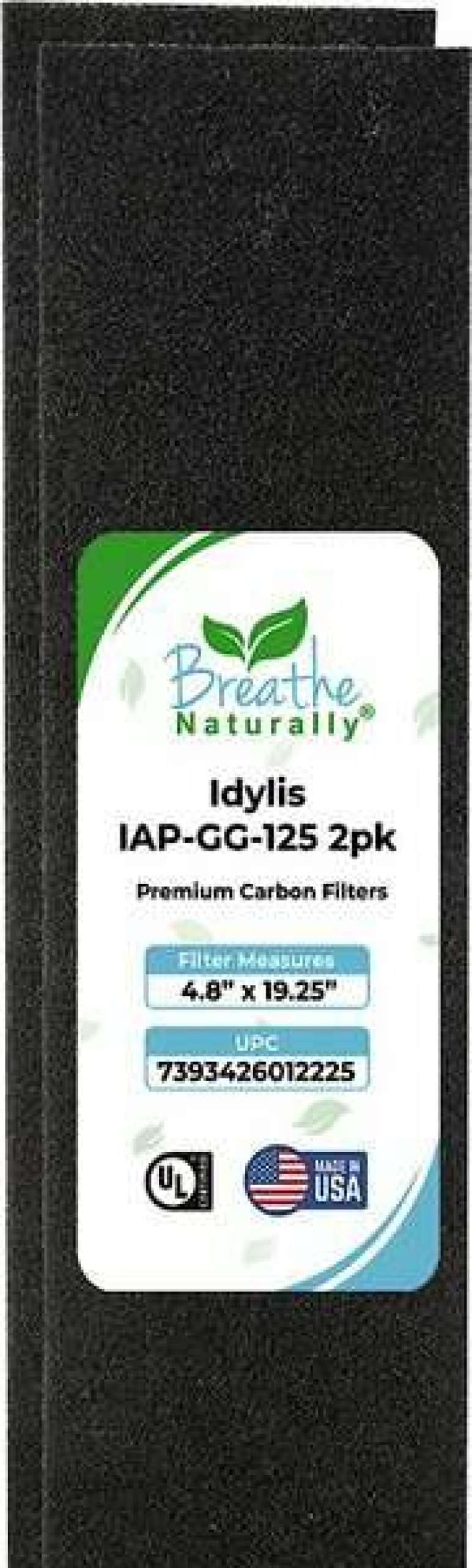 Cleaning & Potty * | Breathe Naturally Replacement Carbon Prefilters For Idylis Iap-Gg-125 Series Air Purifiers Online