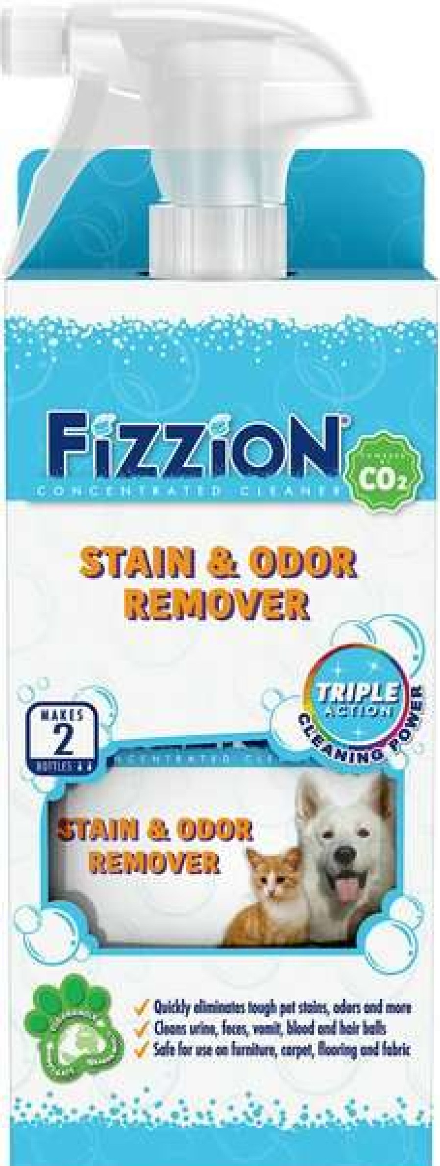 Cleaning & Potty * | Fizzion Stain & Odor Remover, 23-Oz Bottle Online