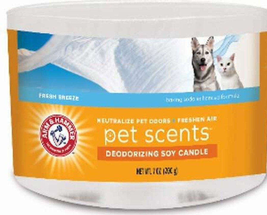 Cat * | Arm & Hammer Pet Scents Fresh Breeze Deodorizing Soy Candle, 7-Oz Jar Online