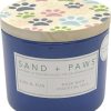 Home Goods * | Sand + Paws Multi Paws Sun-N-Fun Scented Candle, 12-Oz Jar Outlet