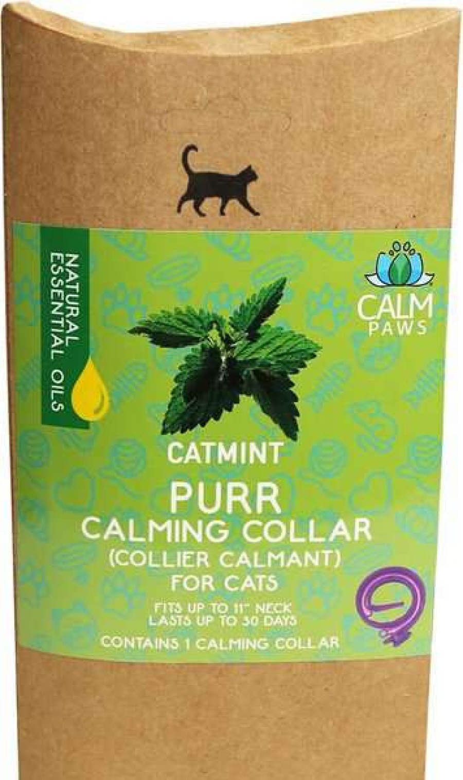 Cat * | Calm Paws Essentials Purr Cat Collar Hot Sale