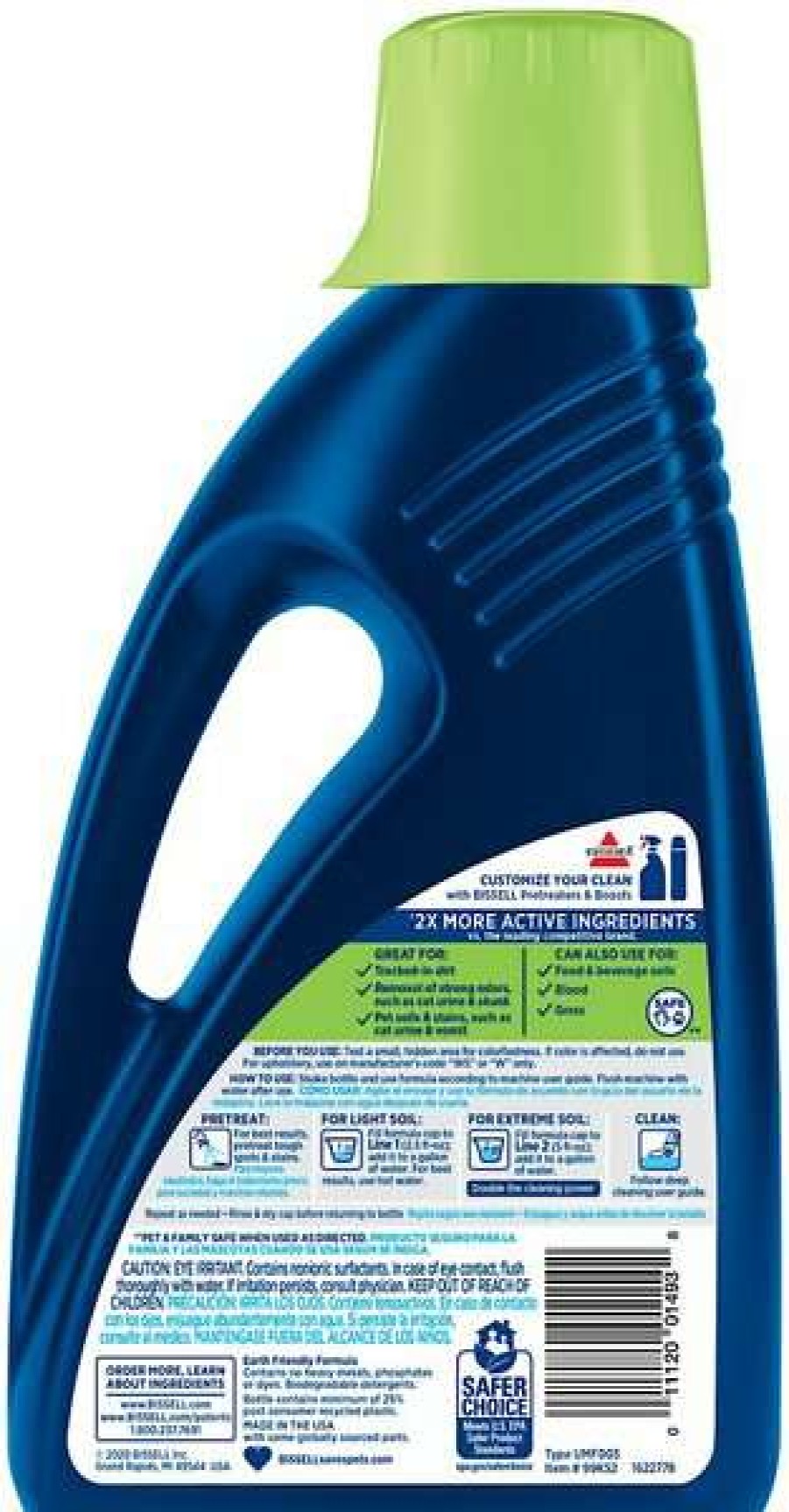 Cleaning & Potty * | Bissell 2X Concentrated Pet Stain & Odor Upright Machine Formula Free Delivery