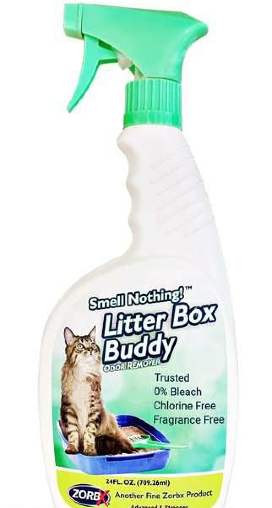 Cat * | Zorbx Smell Nothing Litter Box Buddy Odor Remover, 24-Oz Bottle Shop