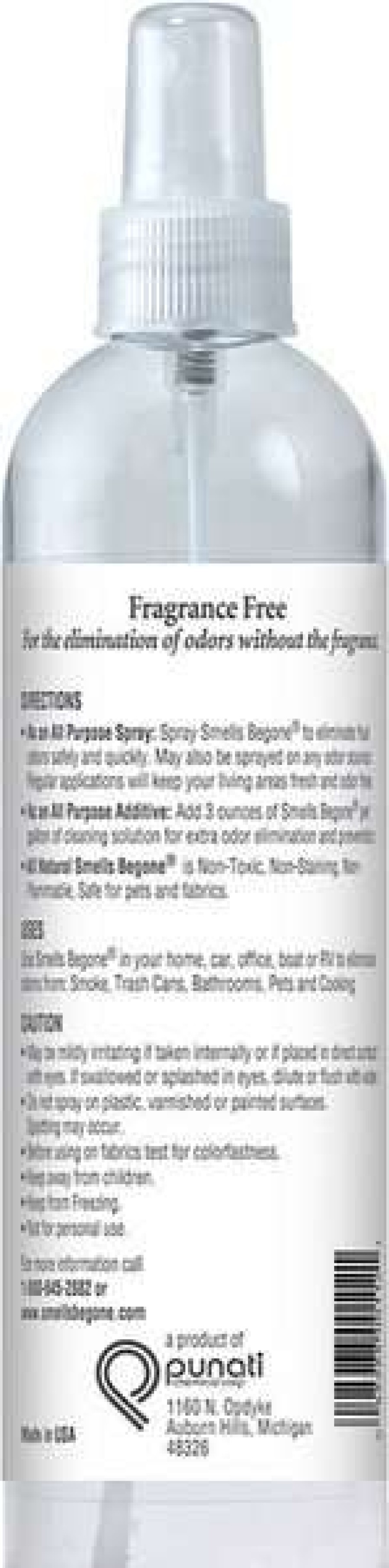 Cleaning & Potty * | Smells Begone Fragrance Free Odor Eliminating Spray, 12-Oz Bottle Store