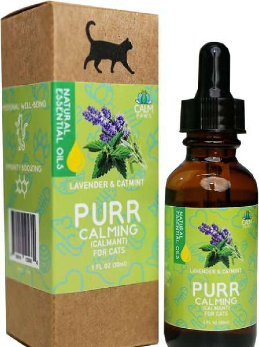 Cat * | Calm Paws Purr Calming Essential Oil For Cats, 1-Oz Bottle Outlet