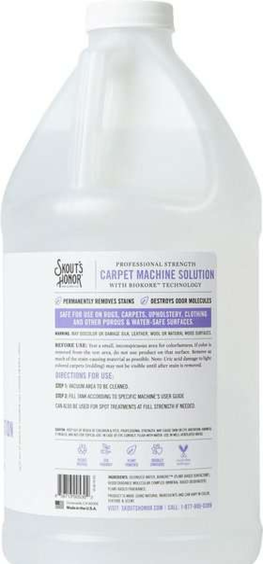 Cleaning & Potty * | Skout'S Honor Carpet Machine Solution, 64-Oz Bottle Outlet