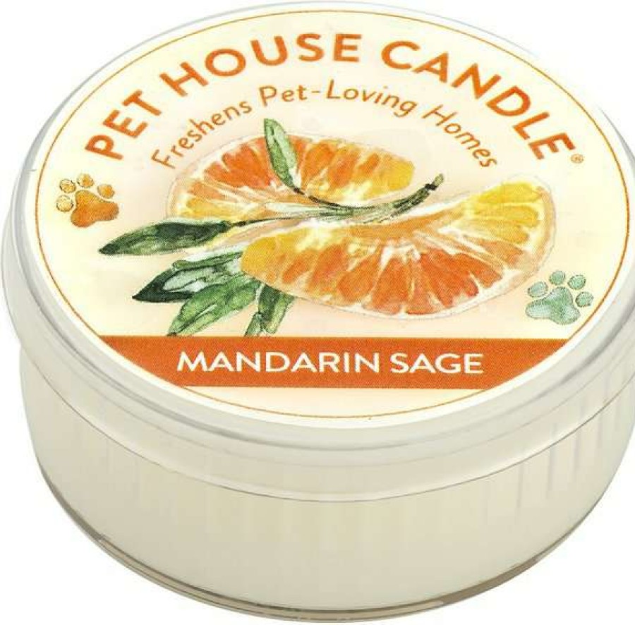 Home Goods * | Pet House Mandarin Sage Pet House Soy Candle, 1.5-Oz Jar Outlet