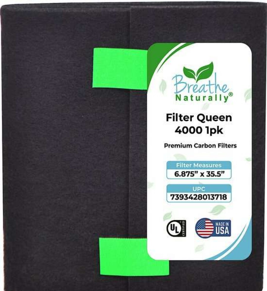 Cleaning & Potty * | Breathe Naturally Replacement Carbon Filter For Filter Queen Defender 4000 Series Air Purifiers Hot Sale