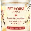 Home Goods * | Pet House Vanilla Creme Brulee Pet House Soy Natural Candle, 9-Oz Jar Free Delivery