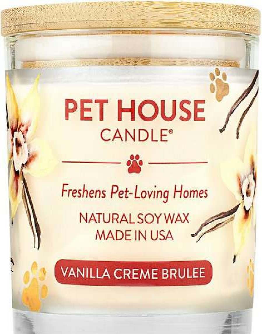 Home Goods * | Pet House Vanilla Creme Brulee Pet House Soy Natural Candle, 9-Oz Jar Free Delivery