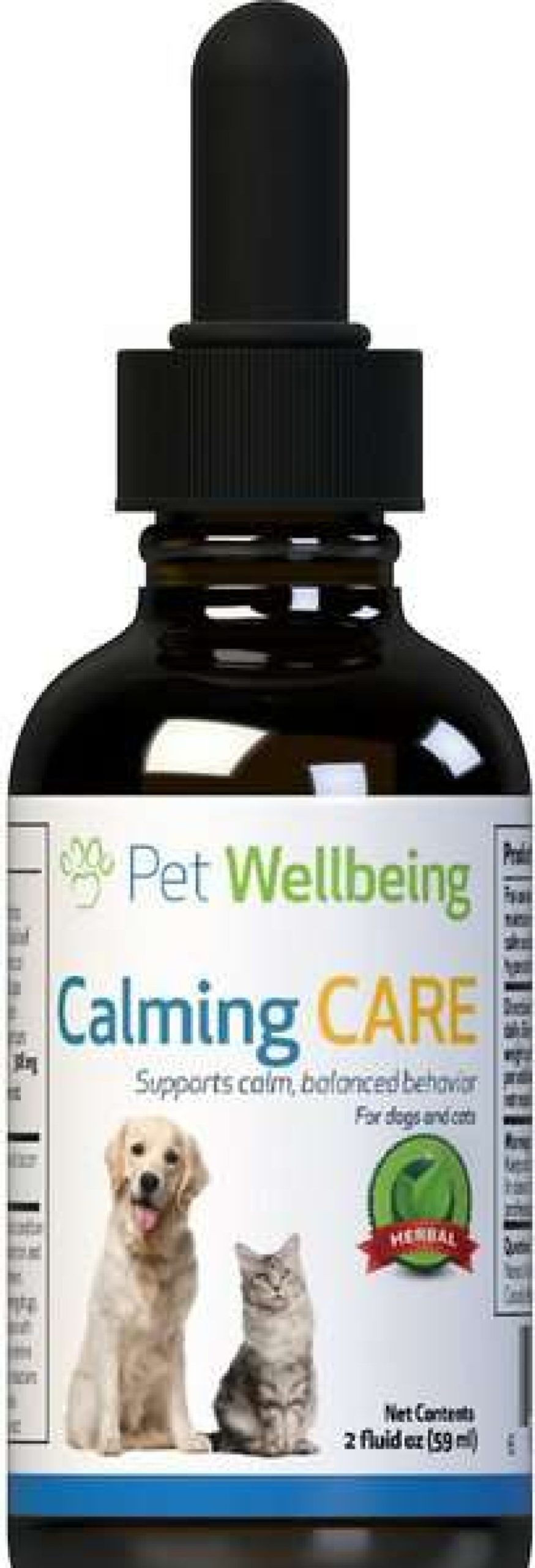 Cat * | Pet Wellbeing Calming Care Bacon Flavored Liquid Calming Supplement For Cats & Dogs, 2-Oz Bottle Free Delivery