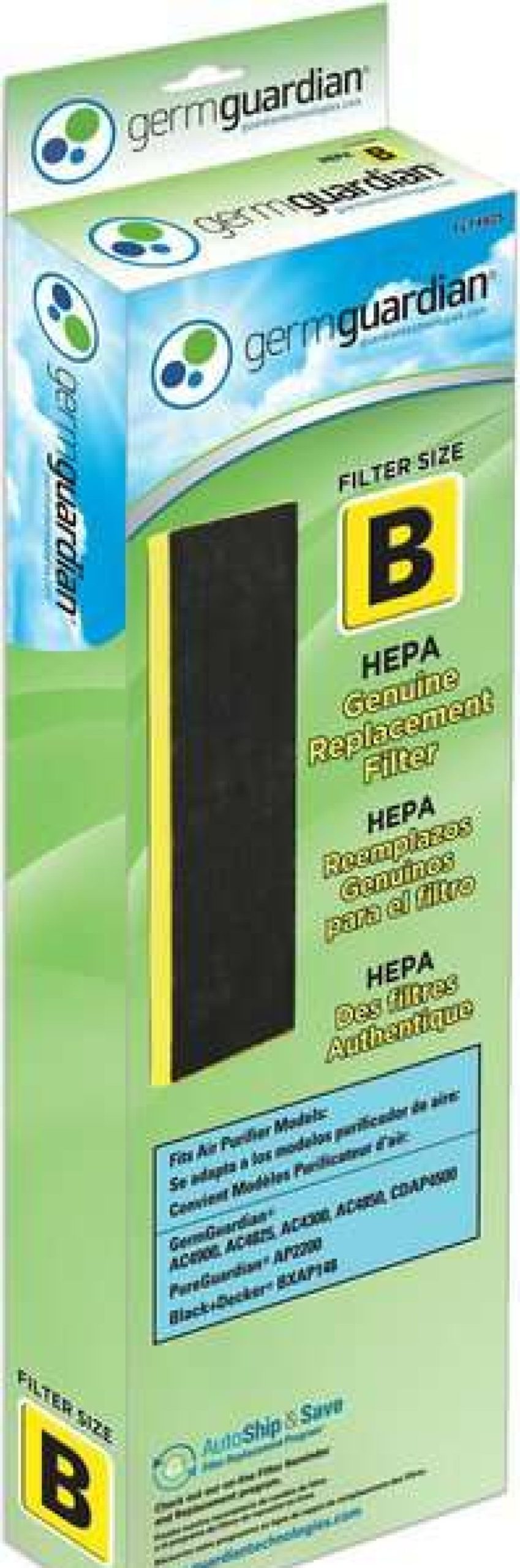 Cleaning & Potty * | Germ Guardian Flt4825 Hepa Air Purifier Replacement Filter B Shop