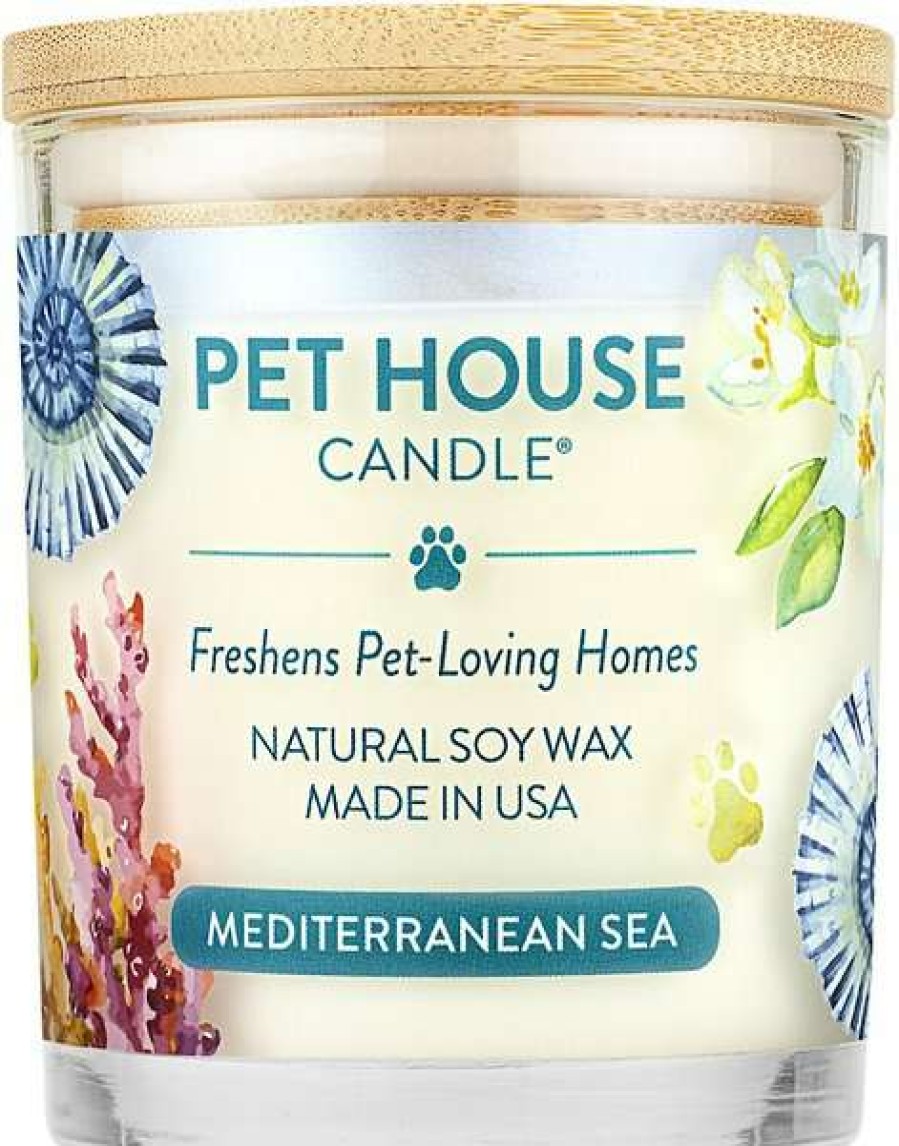 Home Goods * | Pet House Mediterranean Sea Natural Soy Candle, 9-Oz Jar Online