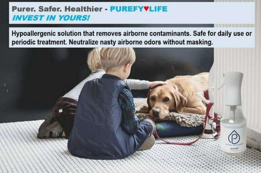 Cleaning & Potty * | Purefy Natural Air Cleanser, 24-Oz Bottle Free Delivery