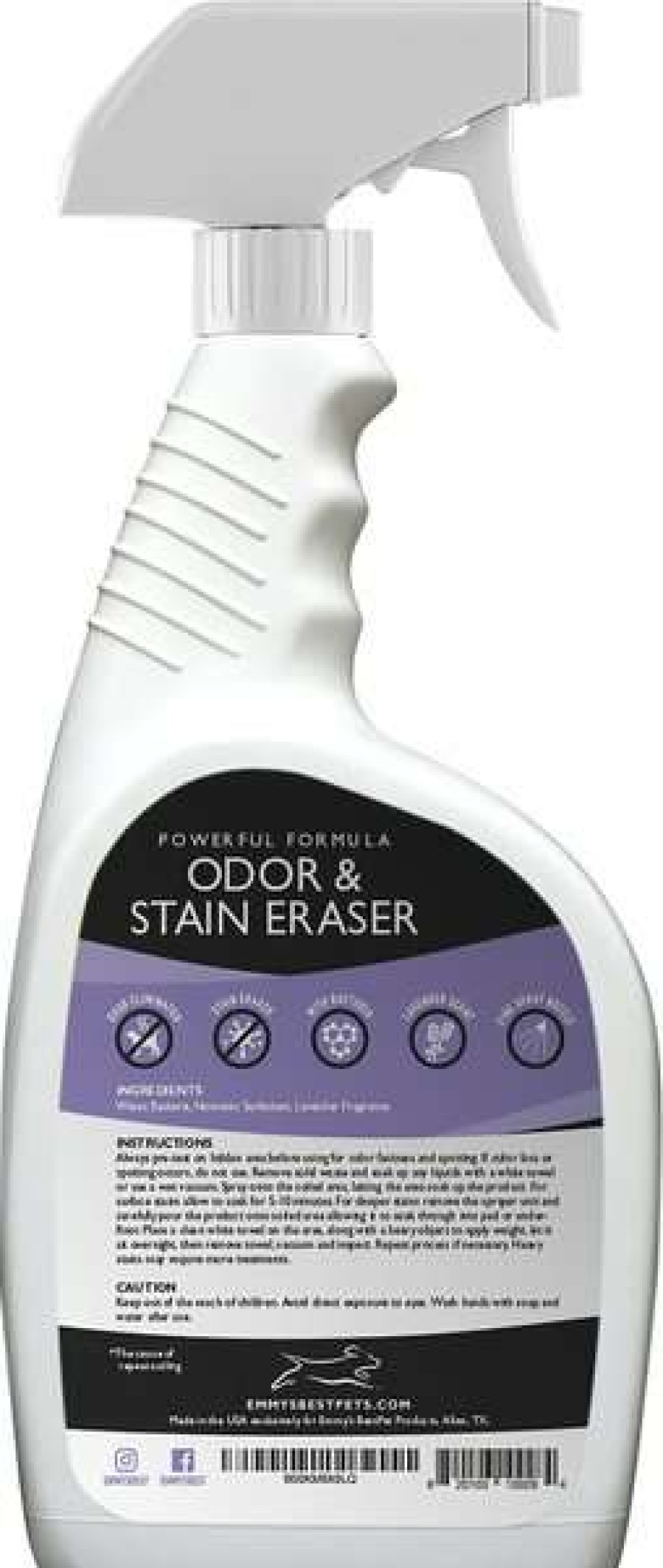 Cleaning & Potty * | Emmy'S Best Pet Products Enzyme-Based Pet Odor & Stain Eraser Shop