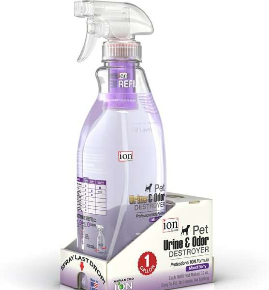 Cleaning & Potty * | Ion Fusion Professional Ion Formula Mixed Berry Pet Urine & Odor Destroyer, 1-Gal Bottle Free Delivery