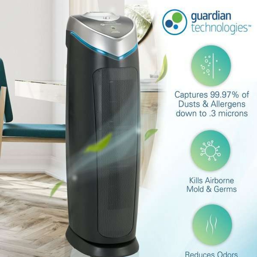 Cleaning & Potty * | Germ Guardian Ac4825Dlx Hepa Filter Air Purifier Hot Sale