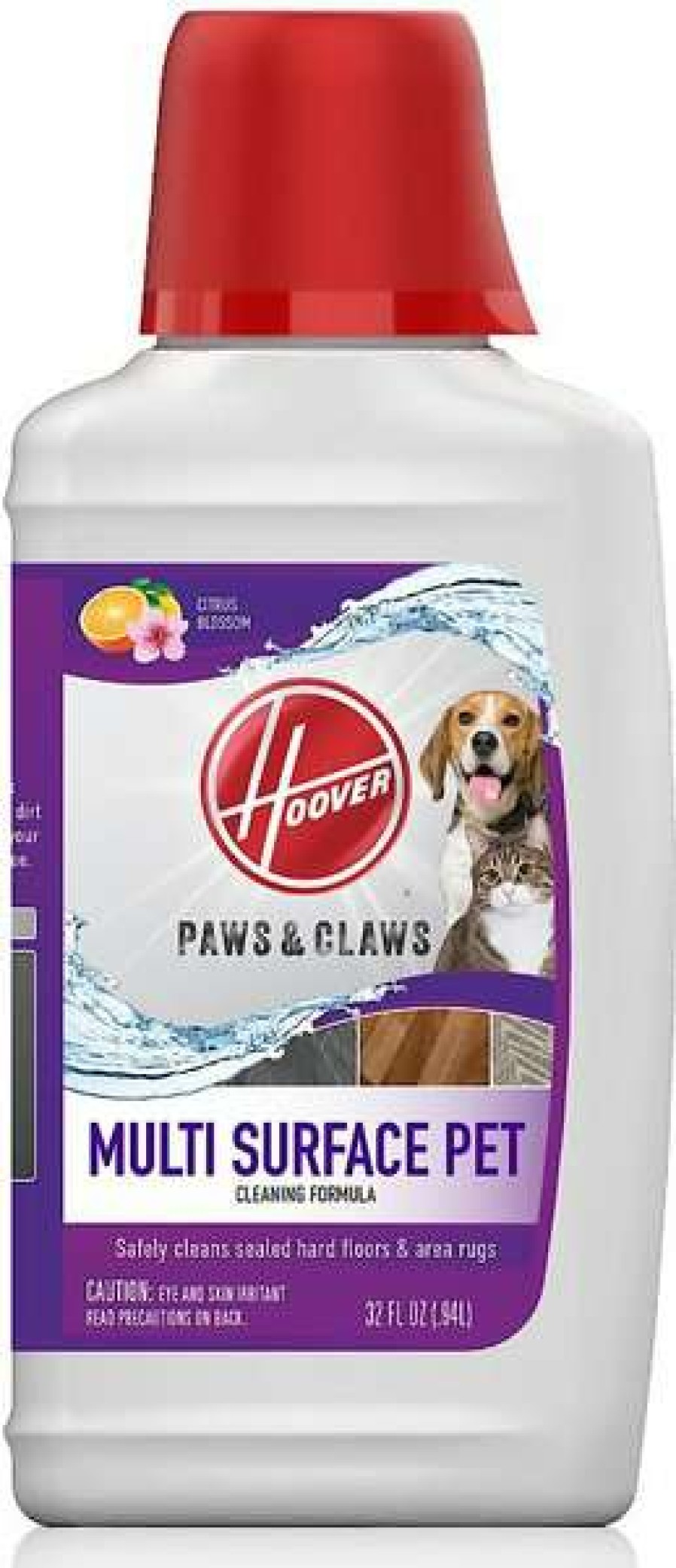 Cleaning & Potty * | Hoover Paws & Claws Multi Surface Pet Cleaning Formula, 32-Oz Bottle Promotions