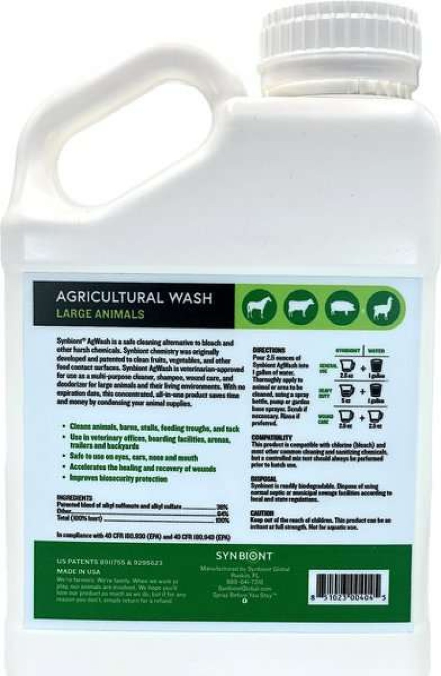 Cleaning & Potty * | Synbiont Agricultural Wash Concentrate Pet Cleaner Hot Sale