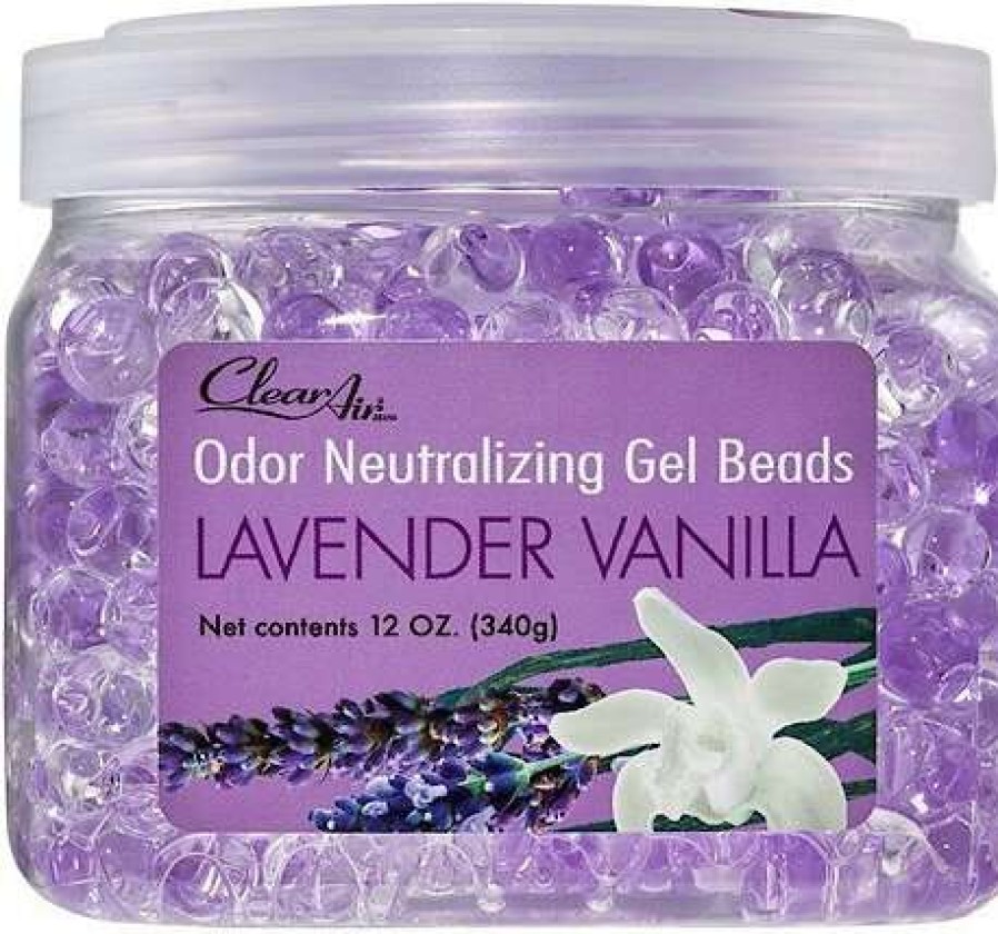 Cleaning & Potty * | Clear Air Lavender Vanilla Neutralizing Gel Beads, 12-Oz Jar Outlet