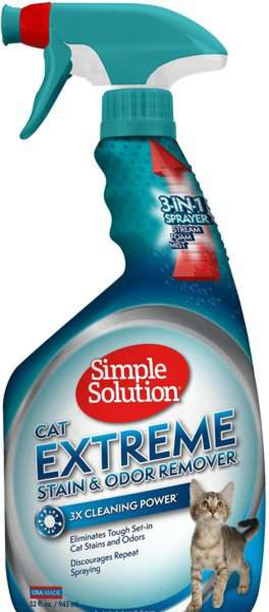 Cat * | Simple Solution Extreme Cat Stain & Odor Remover, 32-Oz Bottle Outlet