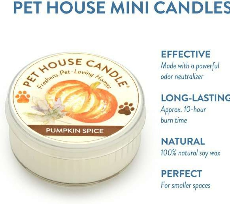 Home Goods * | Pet House Pumpkin Spice Natural Soy Candle, 1.5-Oz Jar Online