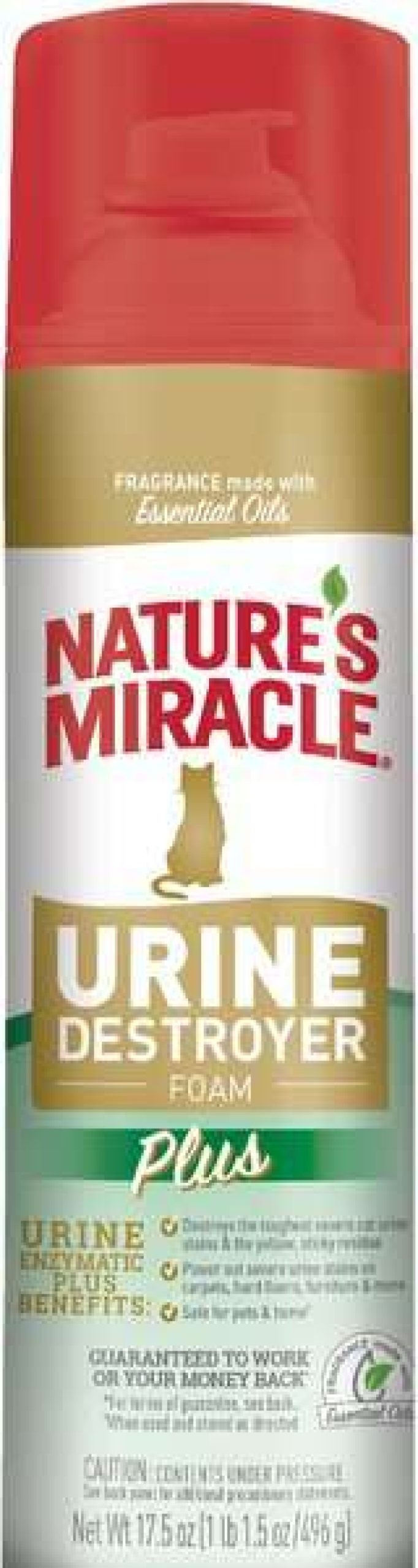 Cat * | Nature'S Miracle Cat Urine Destroyer Foam Aerosol Spray, 17.5-Oz Bottle Store