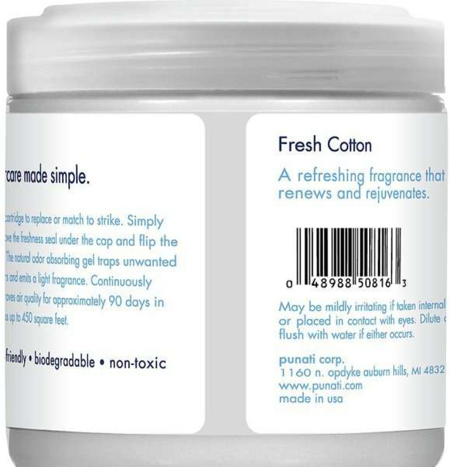 Cleaning & Potty * | Smells Begone Fresh Cotton Odor Absorbing Solid Gel, 15-Oz Jar Promotions