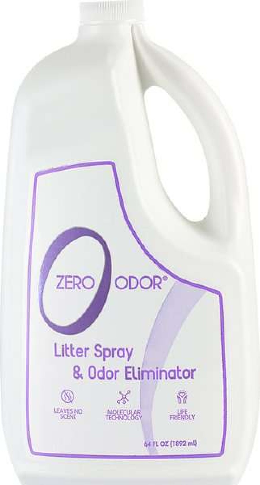 Cleaning & Potty * | Zero Odor Litter Spray & Pet Odor Eliminator, 64-Oz Bottle Shop