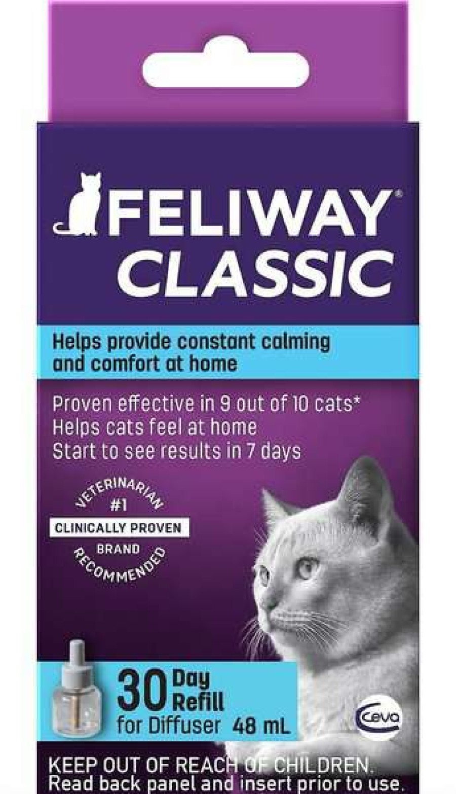 Cat * | Bundle: Feliway Classic Calming Diffuser Refill For Cats, 30 Day, 1 Count + Dr. Elsey'S Precious Cat Attract Unscented Clumping Clay Cat Litter, 40-Lb Bag Sale