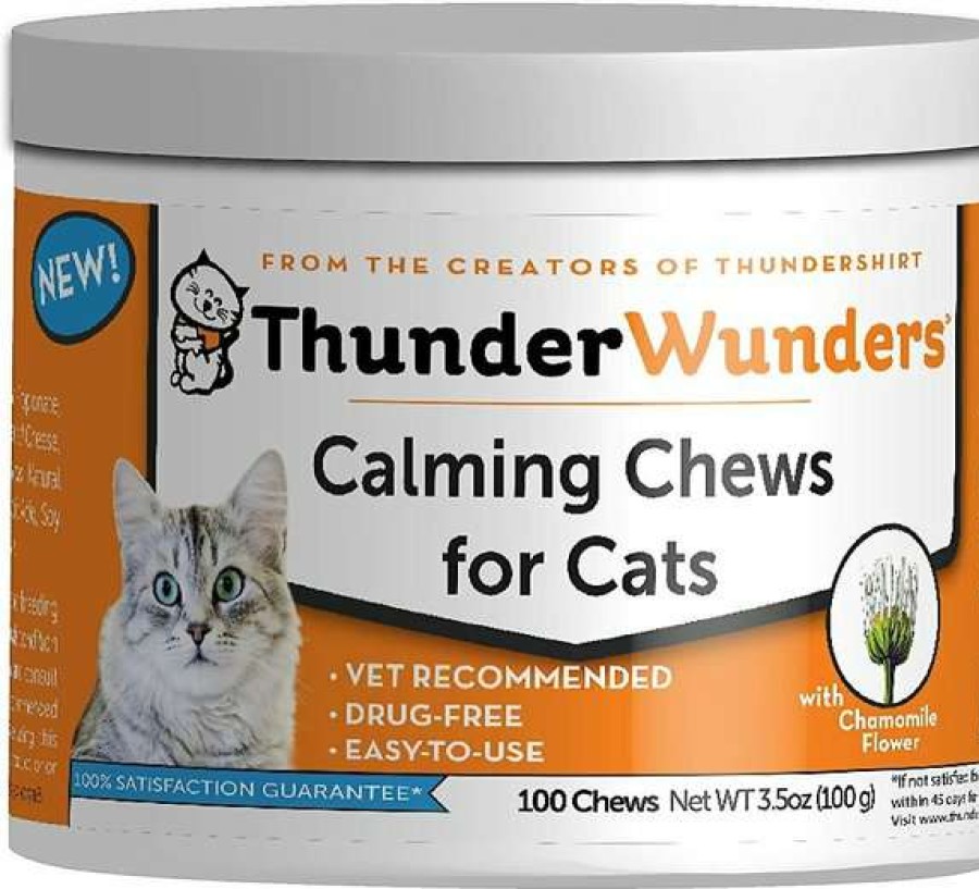 Cat * | Thunderwunders Calming Cat Chews, 100 Count Shop