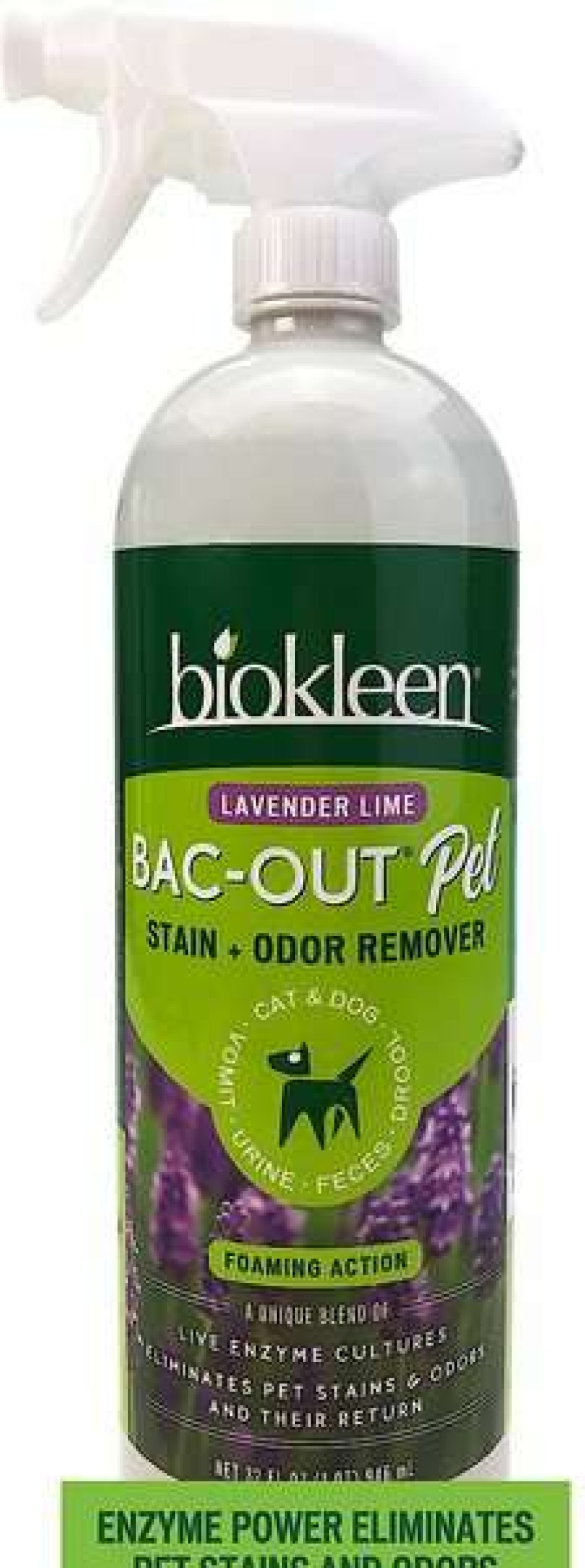 Cleaning & Potty * | Biokleen Bac-Out Pet Stain & Odor Remover Foaming Spray, 32-Oz Bottle Shop