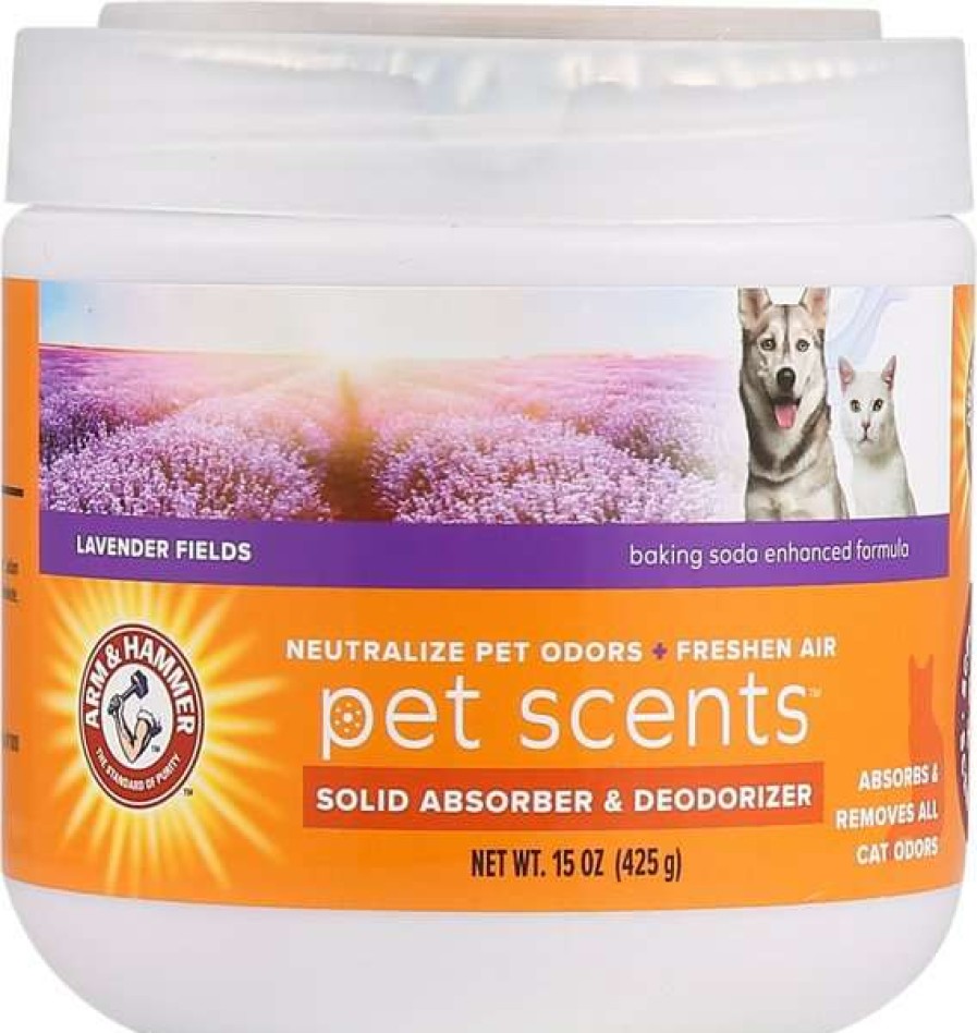 Cleaning & Potty * | Arm & Hammer Pet Scentsations Lavender Fields Solid Pet Deodorizer, 12-Oz Jar Sale