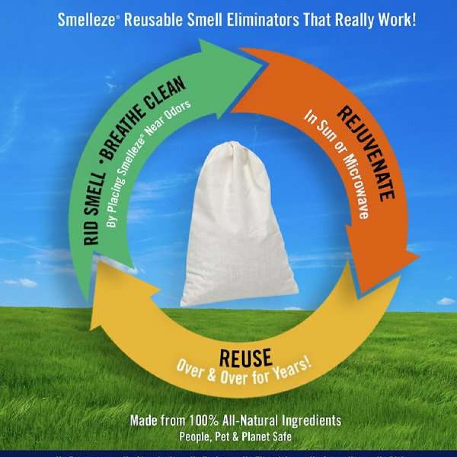 Cleaning & Potty * | Smelleze Reusable Dead Rodent Odor Eliminator Deodorizer Pouch Promotions