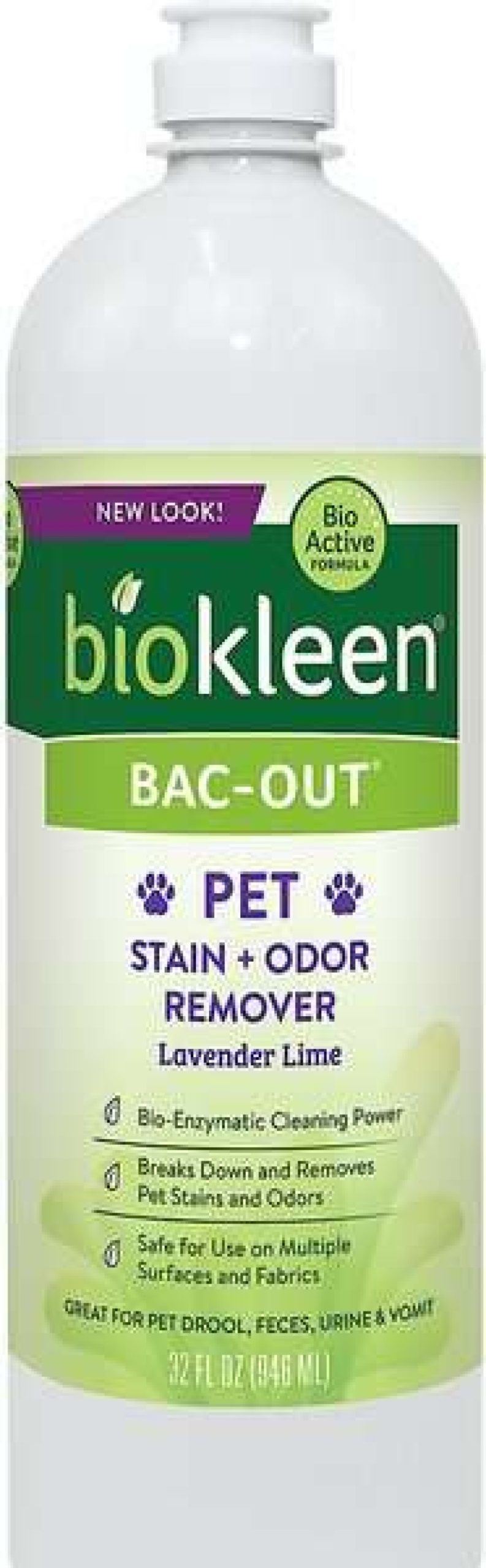 Cleaning & Potty * | Biokleen Bac-Out Pet Stain & Odor Remover Pour Bottle, 32-Oz Bottle Promotions