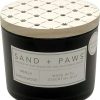 Home Goods * | Sand + Paws Multi Paws Vanilla Sandalwood Scented Candle, 12-Oz Jar Outlet